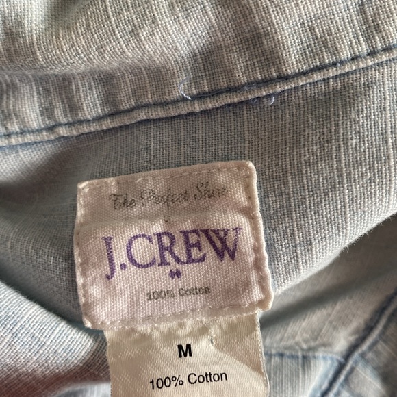 J. Crew Chambray Button down - Picture 5 of 5